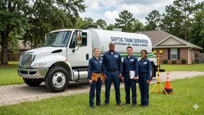 Drain field repair Hattiesburg MS
